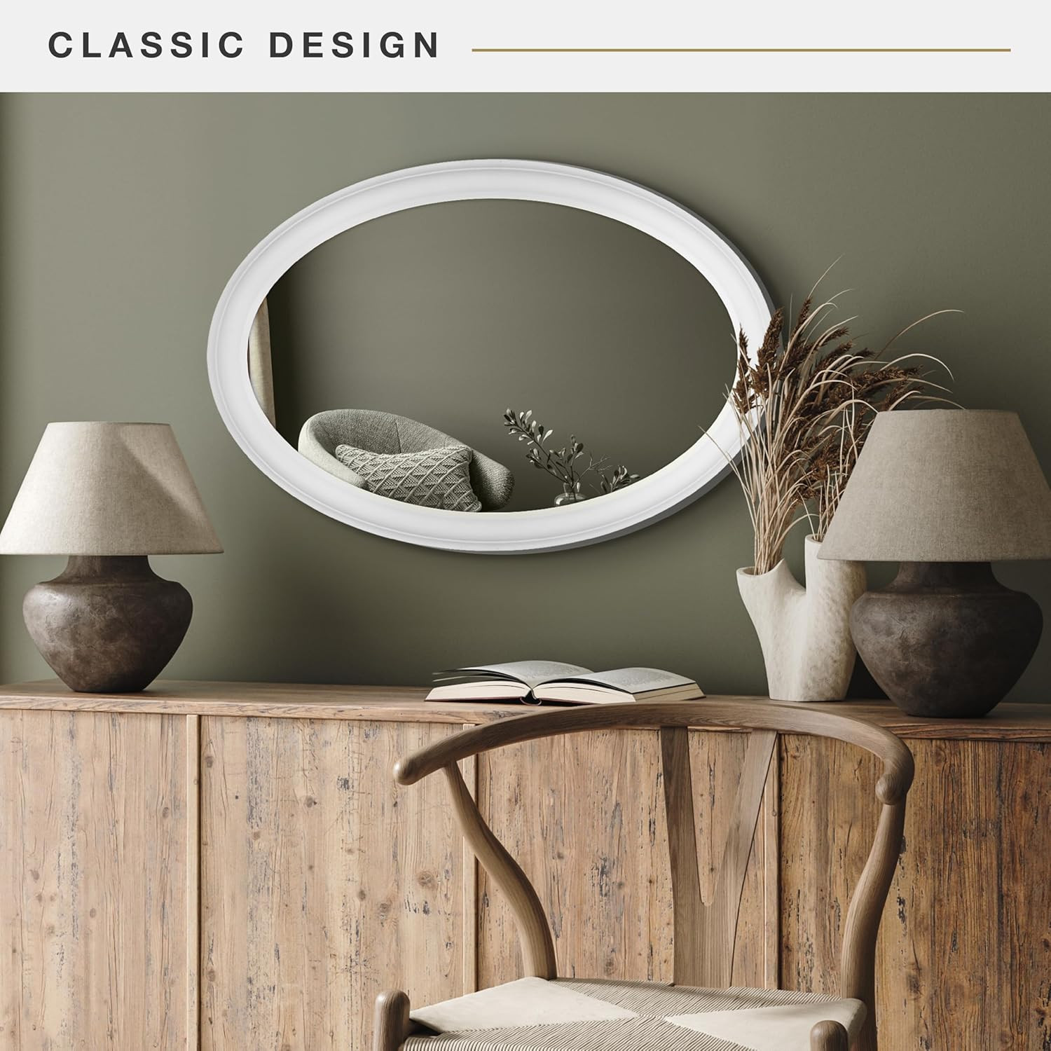Wall Mirror - Oval